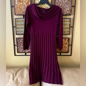Womens sweater dress new directions size small